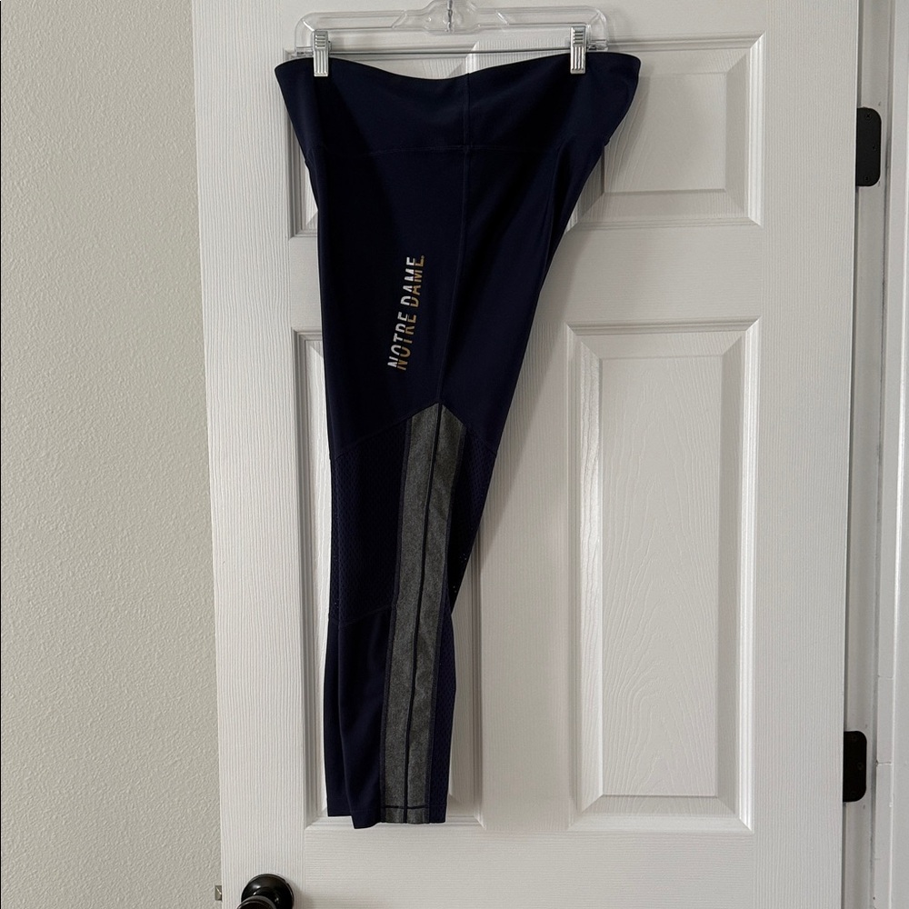 Under Armour Navy and Gray Leggings